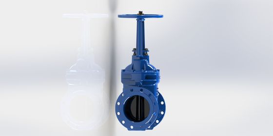 温度 -10℃～+80℃ 水用仕切弁 低圧損・高耐摩耗性