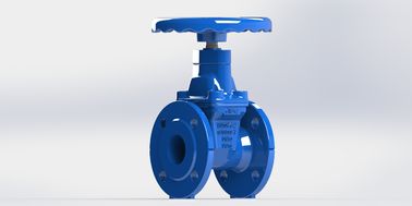高流量水門バルブ EPDMシールと柔らかい鉄材料