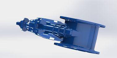 高流量容量を持つANSIフラングドウォーターゲートバルブ