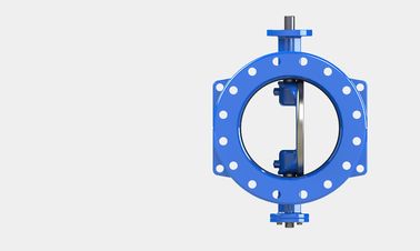 EPDMシール 柔らかい鉄 バターフライバル 150 PSI プレッシャー評価 フランジ型