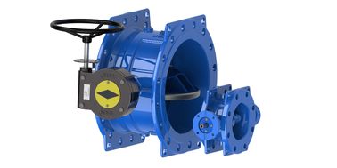 EPDMシール 柔らかい鉄 バターフライバル 150 PSI プレッシャー評価 フランジ型