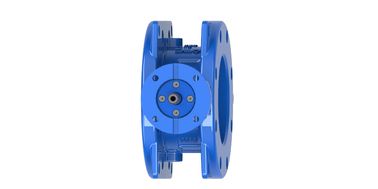 DN150mm SS304 ディスクリング ダブル エクセントリック バターフライ バルブ