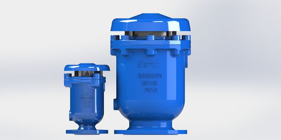 産業流体システム用 50-300mm ダクタイル鋳鉄製複合エア抜き弁（トリプル機能付き）