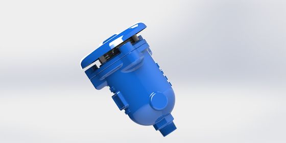 PN10-16-25圧力システム用ステンレス製フロートおよびフランジねじ込み接続付き複合エア抜き弁