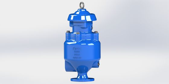 DN50-DN200 下水システム用 フレンズ/スレッド接続付き,柔らかい鉄製下水道空気放出バルブ