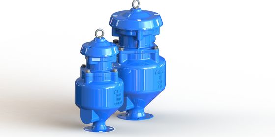 高温耐性 ≤80°C,汚水システムにおける耐腐蝕性のある柔らかい鉄製の排水気流出弁