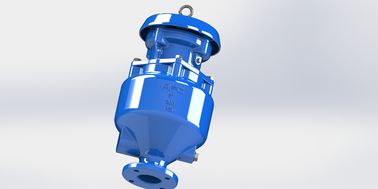 DN50-DN200 フレンズ/スレッド接続タイプを持つ柔らかい鉄の下水道気流放弁