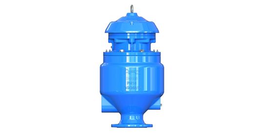 高温耐性 ≤80°Cの柔らかい鉄製下水道用空気放出バルブと,廃水処理用耐腐蝕性融合結合エポキシコーティング