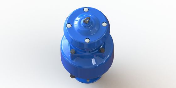 高温耐性 ≤80°Cの柔らかい鉄製下水道用空気放出バルブと,廃水処理用耐腐蝕性融合結合エポキシコーティング