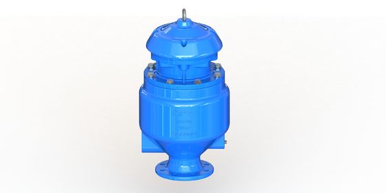高温耐性 ≤80°C,汚水システムにおける耐腐蝕性のある柔らかい鉄製の排水気流出弁