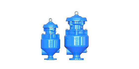 温度抵抗 ≤80°Cの下水システムのための柔らかい鉄の下水流空気放出バルブ DN50-DN200