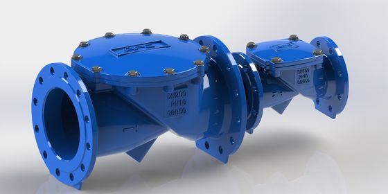DN50-700 スイングフレックス逆止弁 EPDMシール材 フランジPN16端接続 水道配管流量制御用