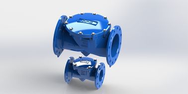 柔らかい鉄のスイングディスクチェックバルブ EPDMまたはNBRコーティング