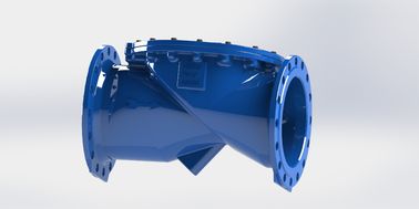 柔らかい鉄のスイングディスクチェックバルブ EPDMまたはNBRコーティング