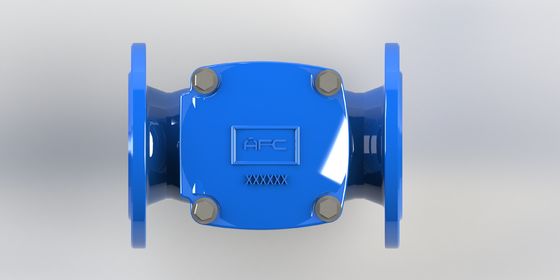 ISO認証のスイングフレックスチェックバルブ,EPDMシール材料 0~80°C温度範囲