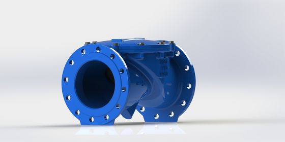 ISO認証のスイングフレックスチェックバルブ,EPDMシール材料 0~80°C温度範囲
