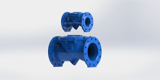 水用用用 PN16 圧量指定柔性鉄体とEPDMシール付きスウィングフレックスチェックバルブ