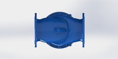 柔らかい鉄のスイングディスクチェックバルブ EPDMまたはNBRコーティング