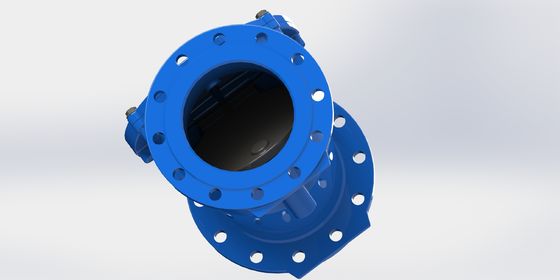 PN10 定位圧力 EPDM 密封材料と水処理用の柔らかい鉄体付きのスイングフレックスチェックバルブ