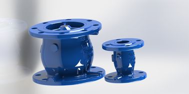 青いFBEで覆われた柔らかい鉄チェックバルブ 低頭損失