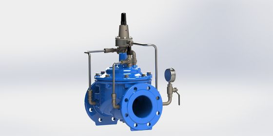 柔らかい鉄圧維持バルブ PN25 最大圧力と2-40インチサイズ範囲