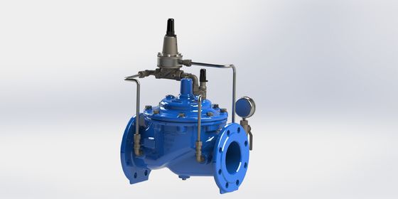 2-40インチフランジ形圧力維持弁（PN25最大圧力、水処理システム用）