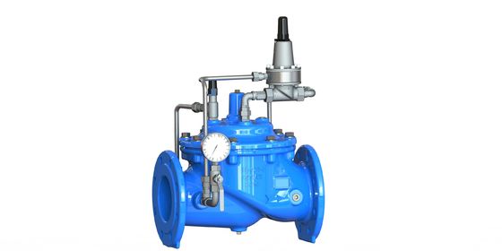 PN25 2-40 インチパイプラインのためのフレンズ接続と柔らかい鉄材料の最大圧力維持バルブ