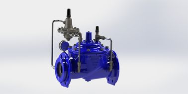 ステンレス・スティール・パイロット・フロー・コントロール・バルブ EPDMシール 手動アクチュエーション 0~80°F 温度範囲 PN10/16/25