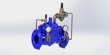柔らかい鉄 SS304 パイプ 水力流量制御バルブ フルポート