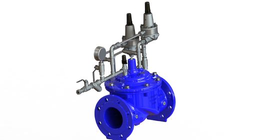 EPDMゴムで覆われた柔らかい鉄の波動予測バルブ,水道システムの波動予測機能