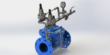 ナイロン強化弁 突発予想バルブ Ral5005 青 EPDM ゴム弁